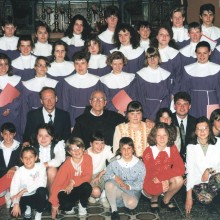 V kostele v Punatu na ostrově KRK — Chorvatsko (červen 1996)